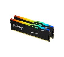 Pamięć Kingston Fury Beast RGB, DDR5, 16 GB, 6000MHz, CL30 (KF560C30BBEAK2-16) | KF560C30BBEAK2-16 | 740617342840