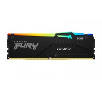 Pamięć Kingston Fury Beast RGB, DDR5, 32 GB, 5200MHz, CL40 (KF552C40BBA-32) | KF552C40BBA-32  | 740617328622