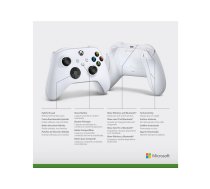 Microsoft Xbox Wireless Controller White Gamepad Xbox Series S,Xbox Series X,Xbox One,Xbox One S,Xbox One X Analogue / Digital Bluetooth/USB | KSLMI1ONE0006  | 889842611564 | KSLMI1ONE0006