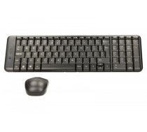 Logitech MK220 keyboard RF Wireless QWERTY International EER Black | 920-003168  | 5099206029910 | PERLOGKLM0037