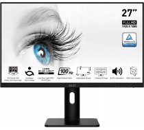 Monitor MSI PRO MP273APDE | 9S6-3PB49H-049  | 4711377034999