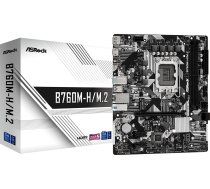 Asrock B760M-H/M.2 motherboard Intel B760 LGA 1700 micro ATX | B760M-H/M.2  | 4710483943386 | PLYASR1700054
