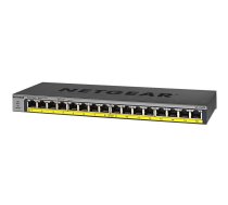 Netgear GS116PP Switch Unmanaged 16GE PoE+ | NUNTGSW16000009  | 606449133332 | GS116PP-100EUS