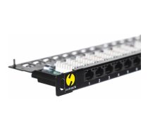 NetRack Patch panel 19'' 0,5U 24-porty Kat. 6 UTP  (104-11) | 104-11  | 5908268777540