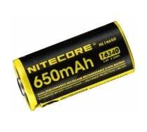 Nitecore Nitecore 16340 - 650mAh 3,6V - 3,7V NL1665R Li-ion z micro USB | NL1665R  | 6952506492411
