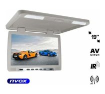Nvox Monitor  podsufitowy LCD 19cali cali LED FM IR VGA... (NVOX RF1980 GR) | 5901867722270  | 5901867722270