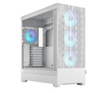 Fractal Design O Pop XL Air RGB White TG Clear Tint | FD-C-POR1X-01 | 7340172703181 | KOFDEOB0POR1X01