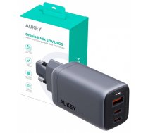 AUEKY Omnia II Mix PA-B6U Wall charger 1x USB 2x USB-C Power Delivery 3.0 67W | PA-B6U  | 689323786893 | LADAUKSIC0056