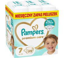 Pampers Pampersy Premium Care 7, 15+ kg, 99 | 8006530223584 | 8006530223584