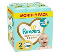 Pampers Pieluchy Premium Care 2 Mini 2, 4-8 kg, 224 | 8006540855850 | 8006540855850