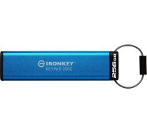 Pendrive Kingston IronKey Keypad 200, 128 GB (IKKP200C/128GB) | IKKP200C/128GB | 0740617336610