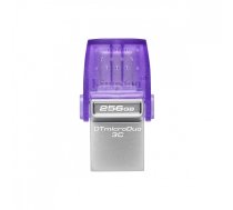 Pendrive USB Data Traveler MicroDuo 3C G3 256GB USB-A/USB-C | SGKINC256DUO3C3  | 740617328110 | DTDUO3CG3/256GB