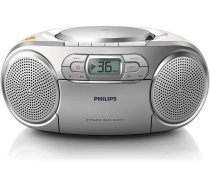 PHILIPS CD magnetolakaseti, sudraba AZ127/12 | AZ127/12 | 8712581660192