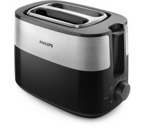 Philips Daily Collection HD2516/90 toaster 2 slice(s) 830 W Black | HD2516/90 | 8710103922513 | AGDPHITOS0039