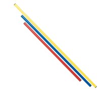 Plastic gimnastic stick TREMBLAY 100cm D25 red | 578TRGY100  | 3700322913954 | GY100