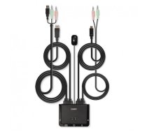 Lindy Switch Lindy 2-Port DP 1.2 USB-C KVM | 42346 | 4002888423465