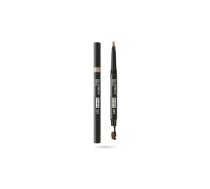 Pupa Pupa, Full, Paraben-Free, Definer, Double-Ended, Eyebrow Cream Pencil & Brush 2-In-1, 001, Blonde, 0.2 g For Women | 8011607358823  | 8011607358823