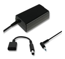 Qoltec 51728 Power adapter for HP| 65W | 19V | 3.33A | 4.5*3.0+pin | adapter 4.5*3.0+pin/7.4*5.0+pin | power cable | 51728  | 5901878517285 | ZDLQOCNOT0053