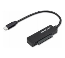 Qoltec Kabel adapter Qoltec SATA | Przejściówkadysk SSD HDD 2.5" | USB-C | Super speed 5Gb/s | 2TB | 52269  | 5901878522692