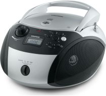 Grundig GRB 3000, CD Player (silver / black, FM radio, CD-R / RW, Bluetooth) | GPR1110  | 4013833035091