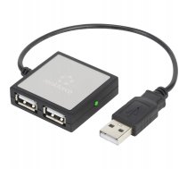 Renkforce 4 porte USB 2.0-hub Sølv | RF-4840290 | 4053199515257