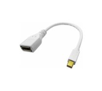 Roline  ROLINE DisplayPort, DP żeński - Mini DP męski | 12.03.3163  | 7611990140183