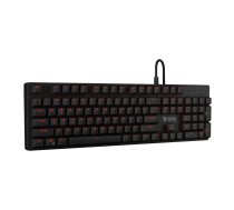 Savio Tempest RX FULL keyboard USB Outemu RED QWERTY US Black, Red | TEMPEST RX FULL RED  | 5901986046417 | PERSAVKLA0011
