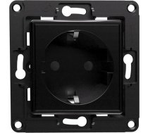 Shelly Shelly wall socket EU (black, flush-mounted) | 213333  | 3800235266335