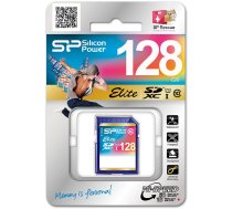 Silicon Power atmiņas karte SDXC 128GB Elite | SP128GBSDXAU1V10  | 4712702628067 | 43284