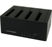 dokująca LC-Power 2.5"/3.5" SATA - USB 3.2 Gen1/eSATA (LC-DOCK-U3-4B) | LC-DOCK-U3-4B  | 4260070126635