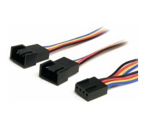 StarTech 4-pin - 4-pin x2, 0.3m, Wielo (FAN4SPLIT12) | FAN4SPLIT12 | 0065030844598