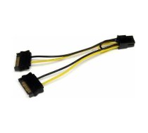 StarTech SATA 15-pin - PCIe 6-pin, 0.15m, (SATPCIEXADAP) | SATPCIEXADAP | 065030846639