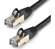 StarTech STARTECH.COM 7m CAT6a-Ethernet-Kabel - Schwarz - RJ45-Ethernet-Kabel - Snagless - STP-Kabel - Kupfer - 10-Gbit Netzwerk | 6ASPAT7MBK  | 0065030881609