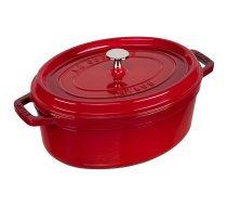 Staub Oval Cocotte, 29cm cast iron, cherry | 40509-857-0  | 3272341029065 | 539842