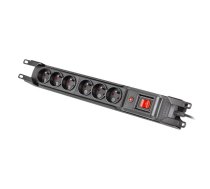 Armac Surge Protection Power Strip rack 19in. M6 3m 6x230v black M6/30/R/CZ | NUARATP00000002  | 5904722197398 | M6/30/R/CZ