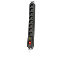 Lestar SURGE PROTECTOR LXARM810 1,5M BLACK | ALLESPALXARM81M  | 5901966004437 | 1966004437