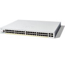 Switch Cisco CISCO Catalyst 1300 48-Port Switch / PoE+ with 740W power budget / 4 x 10G SFP+ Uplinks | C1300-48FP-4X  | 0889728521963