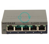 Netgear Switch Unmanaged Plus 5xGE - GS105E | GS105E-200PES | 606449101522 | NUNTGSW5P000004