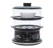 TEFAL tvaicētājs Convenient, 2 līmeņi,6 l,  melna/sudraba VC1401 | VC1401  | 3045386358632