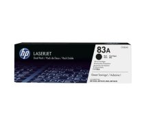 HP Inc. Toner 83A Black 1.5k Dual Pack CF283AD | CF283AD | 888793635179 | ETHPD1250000015