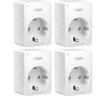 TP-Link TP-LINK TAPO P100 GNIAZDKO SPLUG WI-FI 4 | TAPO P100(4 PACK) | 6935364006112