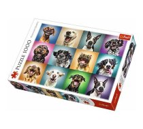 Trefl Puzzle - psie portrety (10462) | 10462 TREFL | 5900511104622
