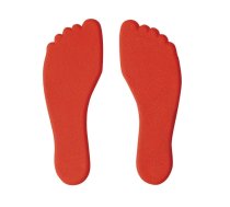 TREMBLAY Floor marking Foot red 1 pair | 578TRGY15  | 3700322907762 | GY15