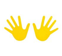 TREMBLAY Floor marking Hand yellow 1 pair | 578TRGY2101 | 3700322907892 | GY21