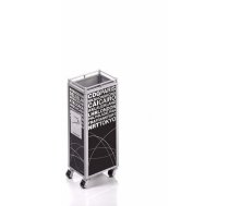 TROIKA Stifteköcher MINI TROLLEY | PHO07/BK | 4024023164811