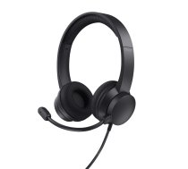 Trust Ayda Headset Wired Head-band Calls/Music USB Type-A Black | 25089  | 8713439250893 | GAMTRUSLU0032