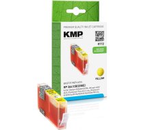 Tusz KMP KMP H112 ink cartridge yellow compatible with HP CB 320 EE - 1714,8009 | 1714,8009  | 4011324714890