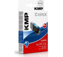 Tusz KMP Patrone Canon CLI-571 BK XL comp. ph.black pigm. C107BKX - 1568,0001 | 1568,0001  | 4011324156812