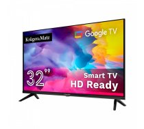 TV LED Kruger & Matz 32' HD Google TV | TVKIM32LKM232SA  | 5901890065450 | KM0232-SA