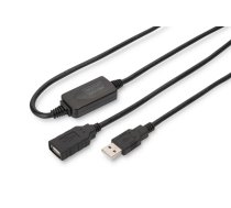 Digitus USB 2.0 Repeater Cable, 15m | DA-73101 | 4016032306450 | AKASSPU00000008